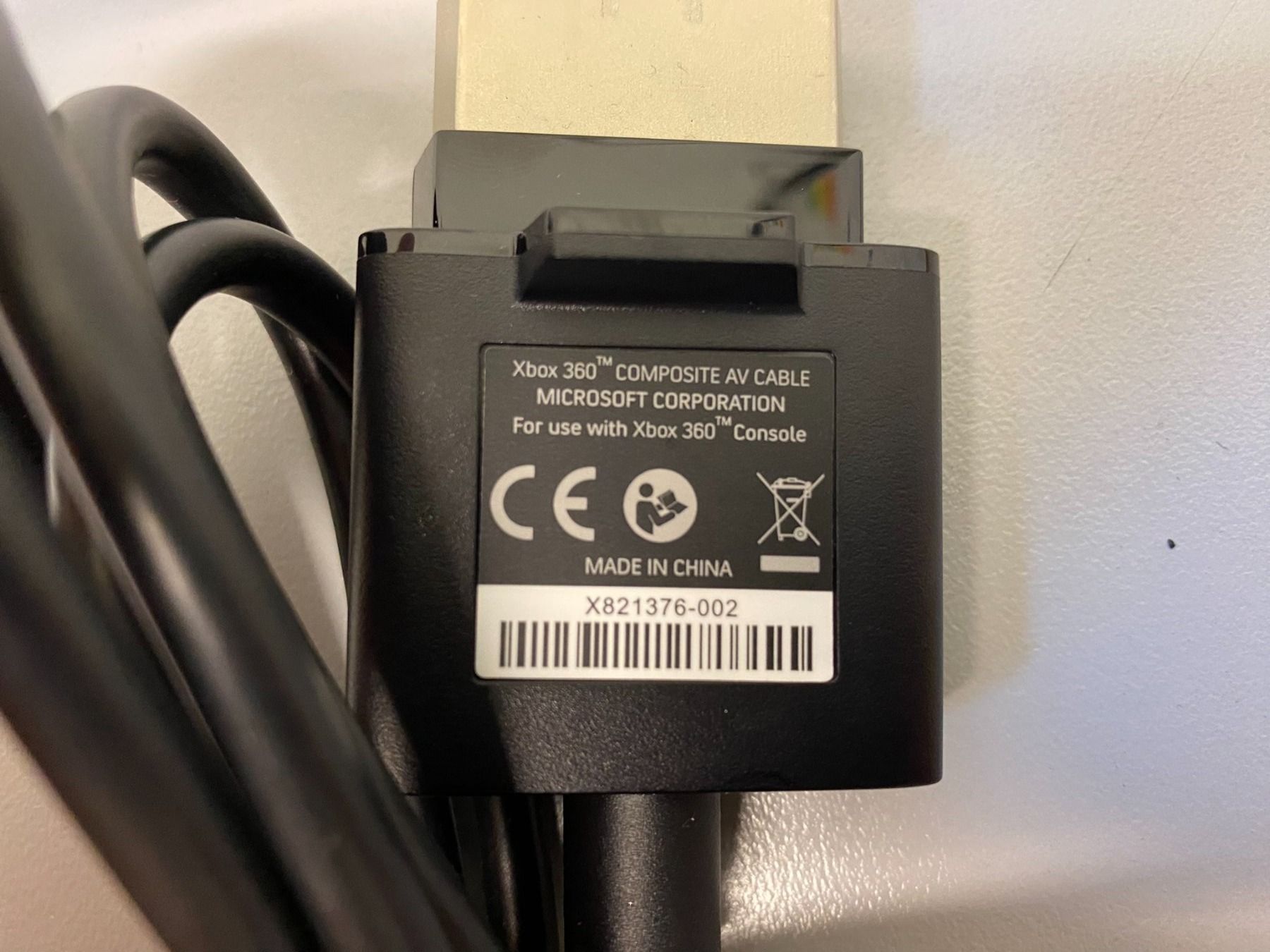 Microsoft Cavi: Xbox 360 AV Kabel – Usato da Hochdorf venduto da av-electronics 1
