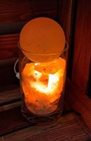 Sehr schöne Salzlampe