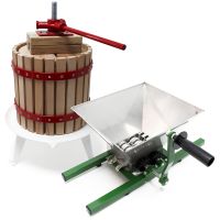 Obstpresse 12l + Obstmühle 7l