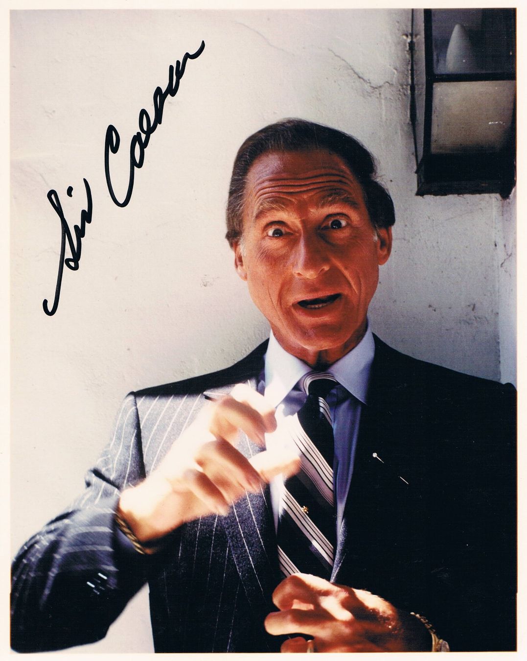 Autografi: Sid Caesar 1922-2014 Autogramm signiert Foto 20x25cm – Usato da Bischofszell venduto da Gottselig