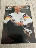 Berti Vogts Adidas Autogrammkarte DFB Fussball Sammlerstück