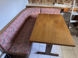 Tisch Holz braun ausziehbar