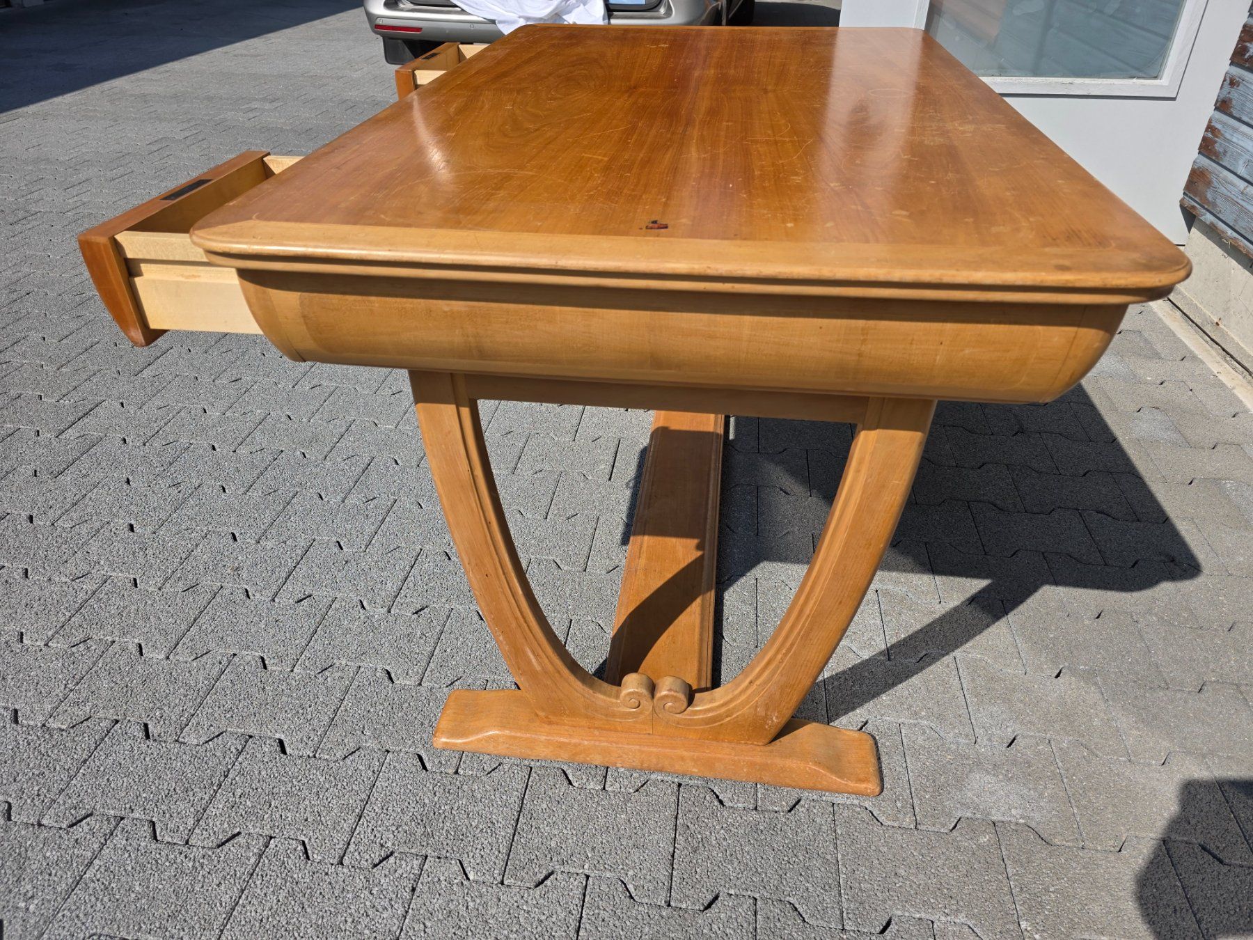 Tische: Vintage Holz Tisch Jugendstil oder Art Deco – Gebraucht aus Walterswil BE von Lonitti 6