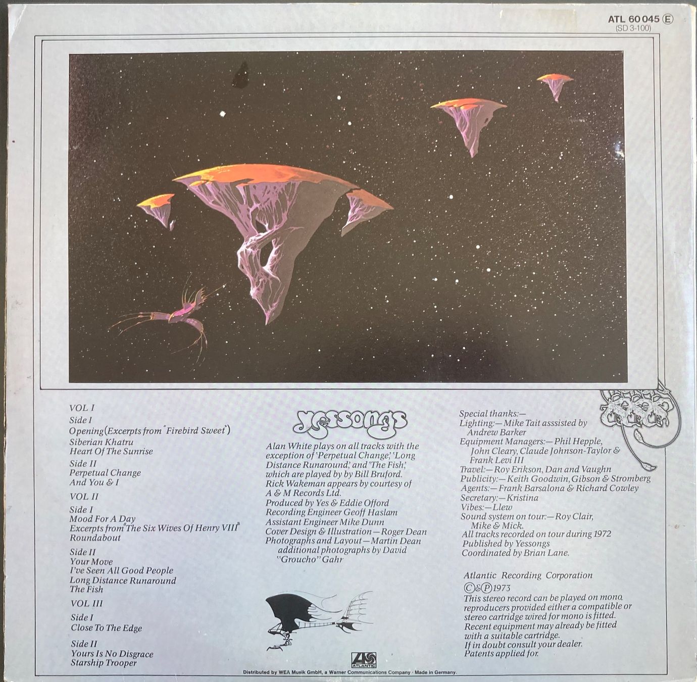 Dischi in vinile: YES - YESSONGS – Usato da Poliez-Pittet venduto da Newtown-Records 1