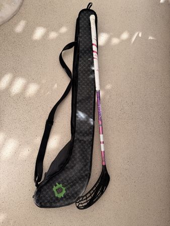 Salming Purple Haze Unihockeystock mit Tasche