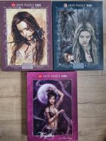 3 x Heye Puzzle 1000 Victoria Frances Cris Ortega Gothic
