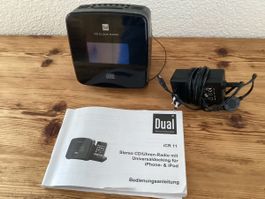 Dual Stereo CD/Uhr mit Universaldocking für iPhone + iPad