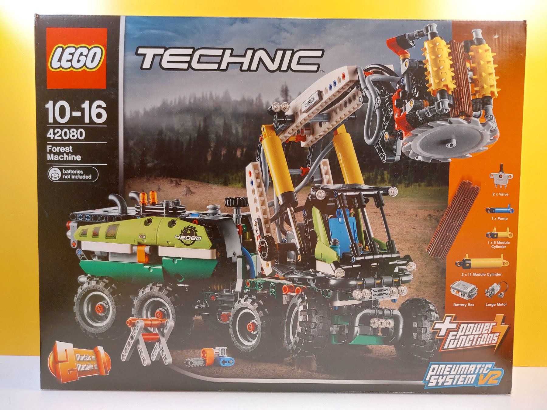 Lego Kit di costruzioni: LEGO Technic 42080 Harvester-Forstmaschine NEU – Nuovo e nell'imballaggio originale da St.Gallen venduto da TinasBauundSpiel