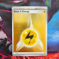 Pokemon Lightning Energy Holo SVE EN 020