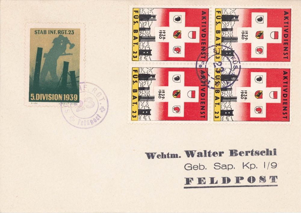 Feldpost mit ...... Infanterie | Kaufen auf Ricardo