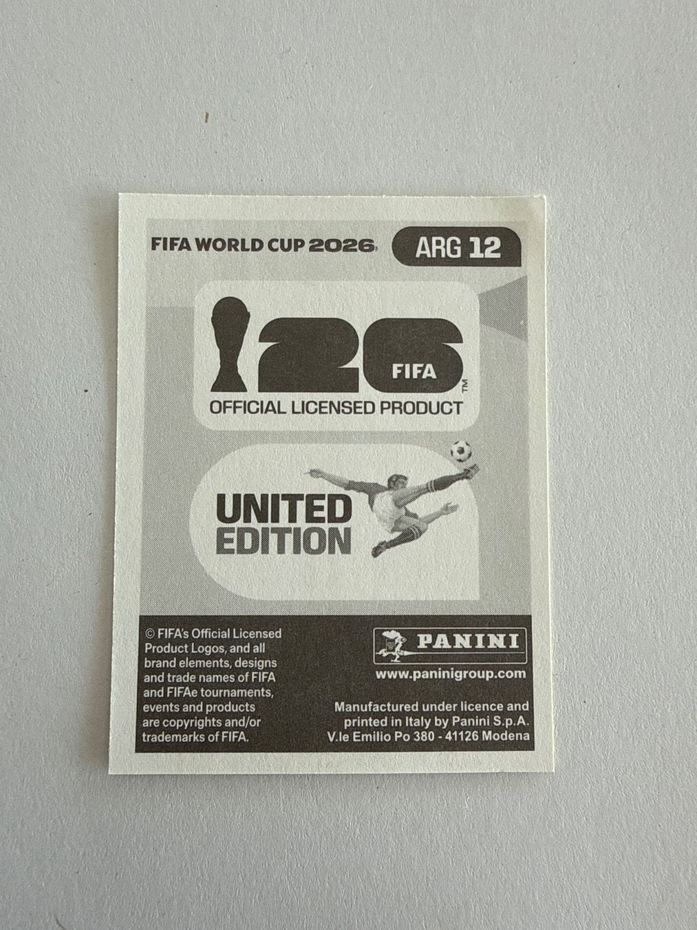 Panini Sammelbilder & Trading cards: Paredes ARG12 - Panini CH Edition WM 2026 – Neu (gemäss Beschreibung) aus Grenchen von nicus_aveiro 1