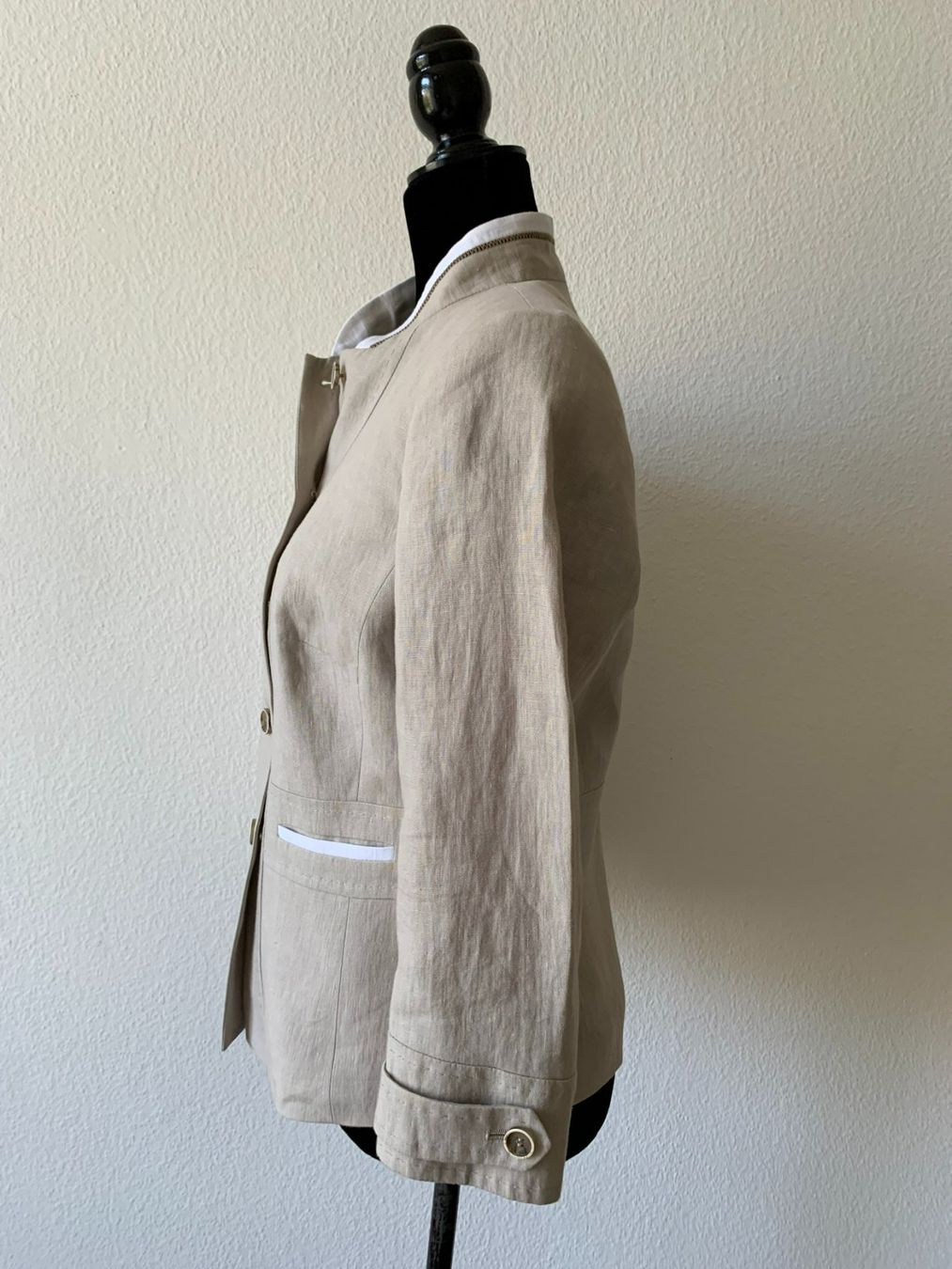 Giacche: SCHNEIDER'S: Eleganter heller Leinen-Blazer, 38 – Nuovo (secondo la descrizione) da Luzern venduto da paulablue 1