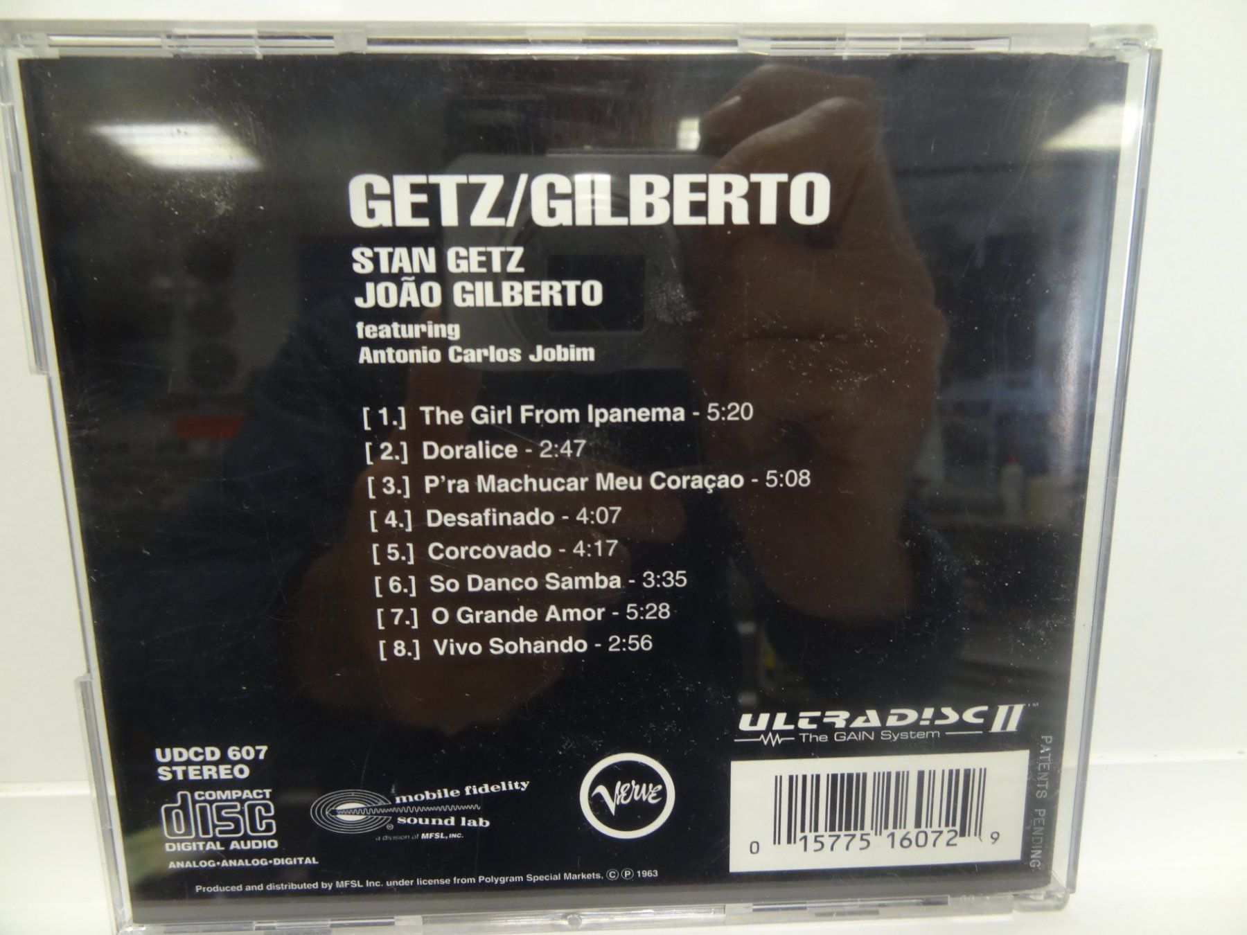 CD: Getz/Gilberto - Jazz CD Original Master Recording UDCD 607 – Usato da luzern venduto da musicandart 1