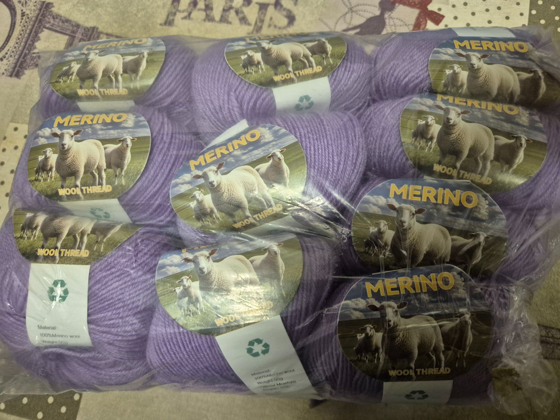 Lana: Merino Wolle, 10 Knäuel – Nuovo (secondo la descrizione) da Läufelfingen venduto da Netti04