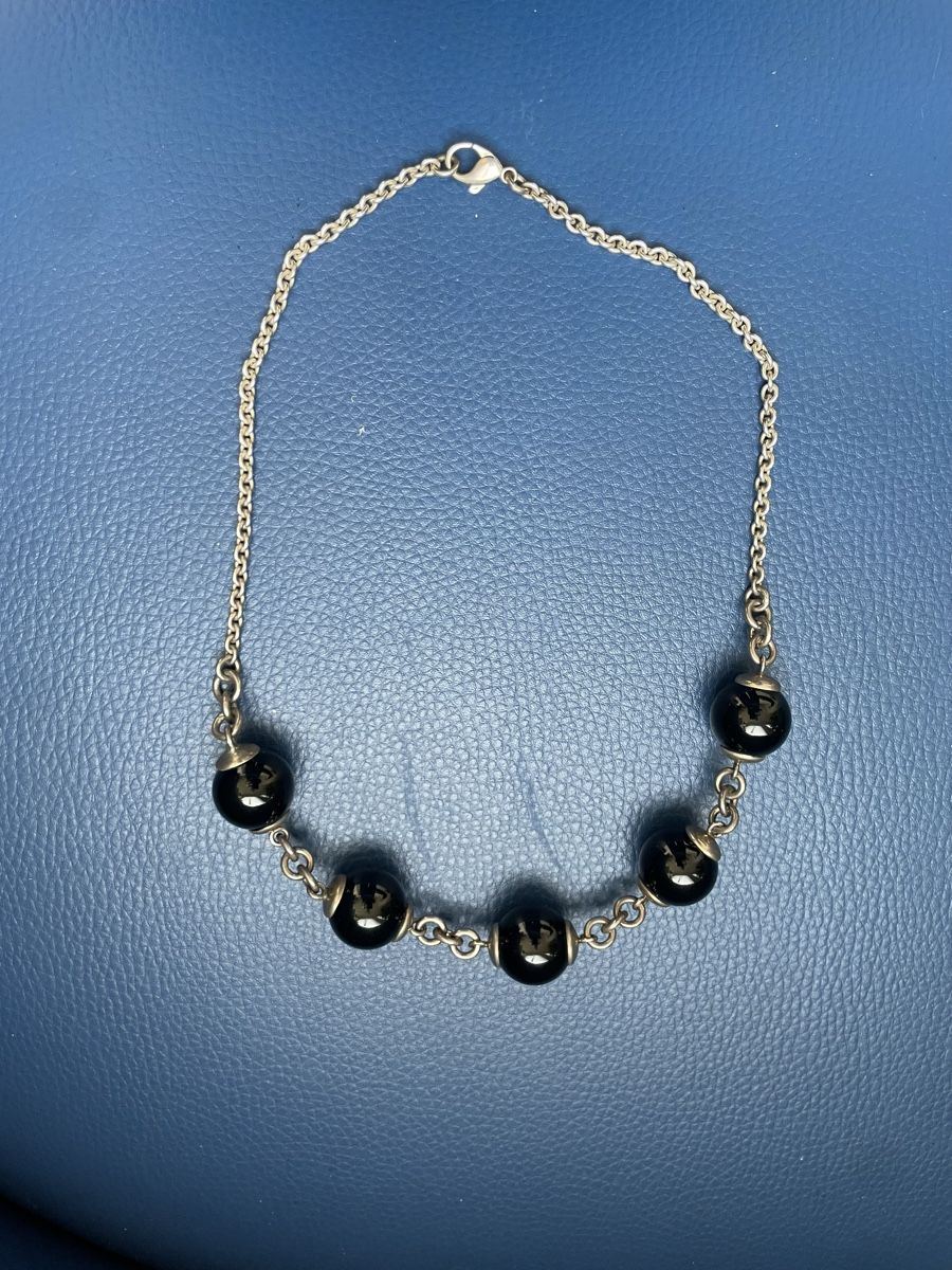 Onyx Catenine: Halskette Silber 925 mit Onyx – Nuovo (secondo la descrizione) da Nidau venduto da Beritundpan
