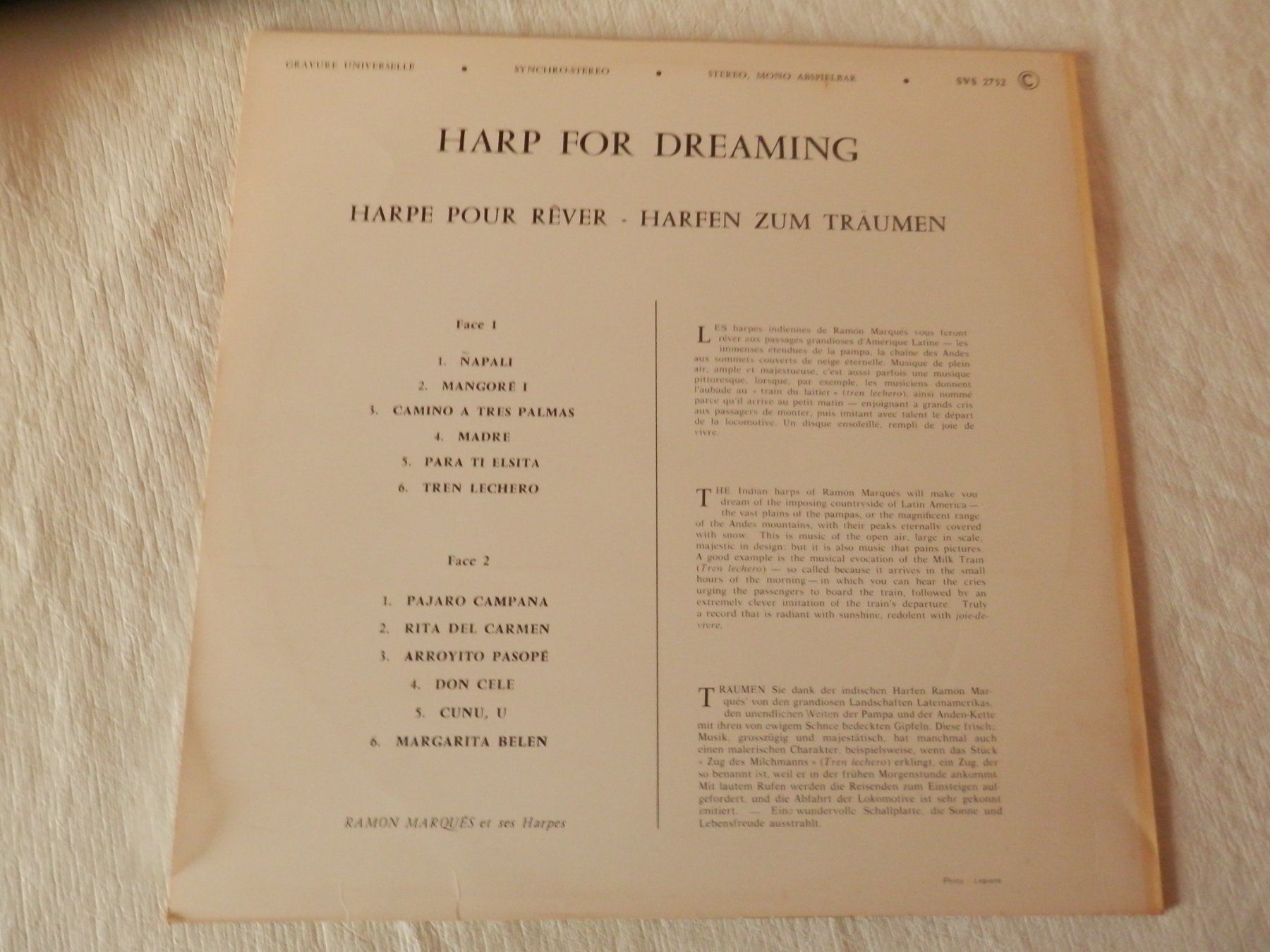 Dischi in vinile: LP Harfenmusik zum träumen – Usato da Weiach venduto da weiach81 1