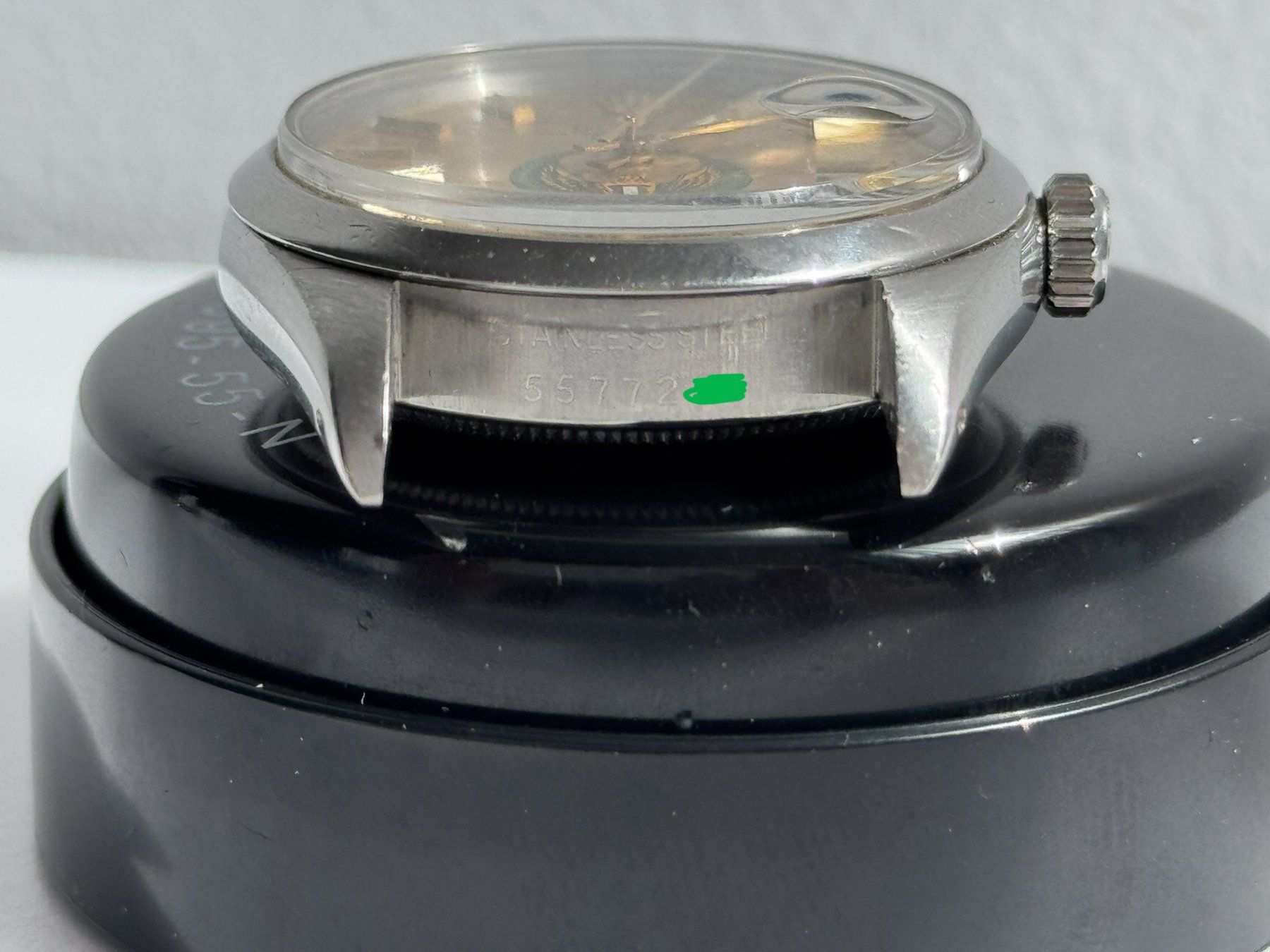 Rolex Orologi: Rolex Oyster Perpetual Date ref.1500 UAE Armed Forces Crest – Usato da Lausanne venduto da Waltana 7