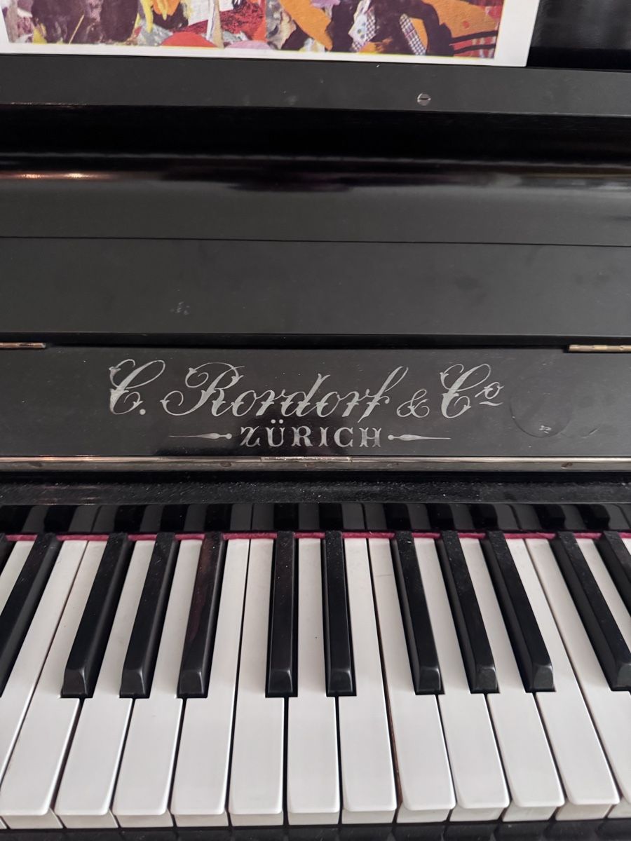 Strumenti musicali: C. Rordorf Klavier – Usato da Bern venduto da honolalu 1