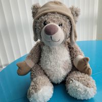 Teddybär, Teddy mit Mütze,Handschuhe Snow Fun Christmas