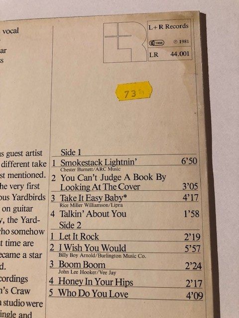 Schallplatten: Eric Clapton – Gebraucht aus Aarwangen von Jukebox3 5