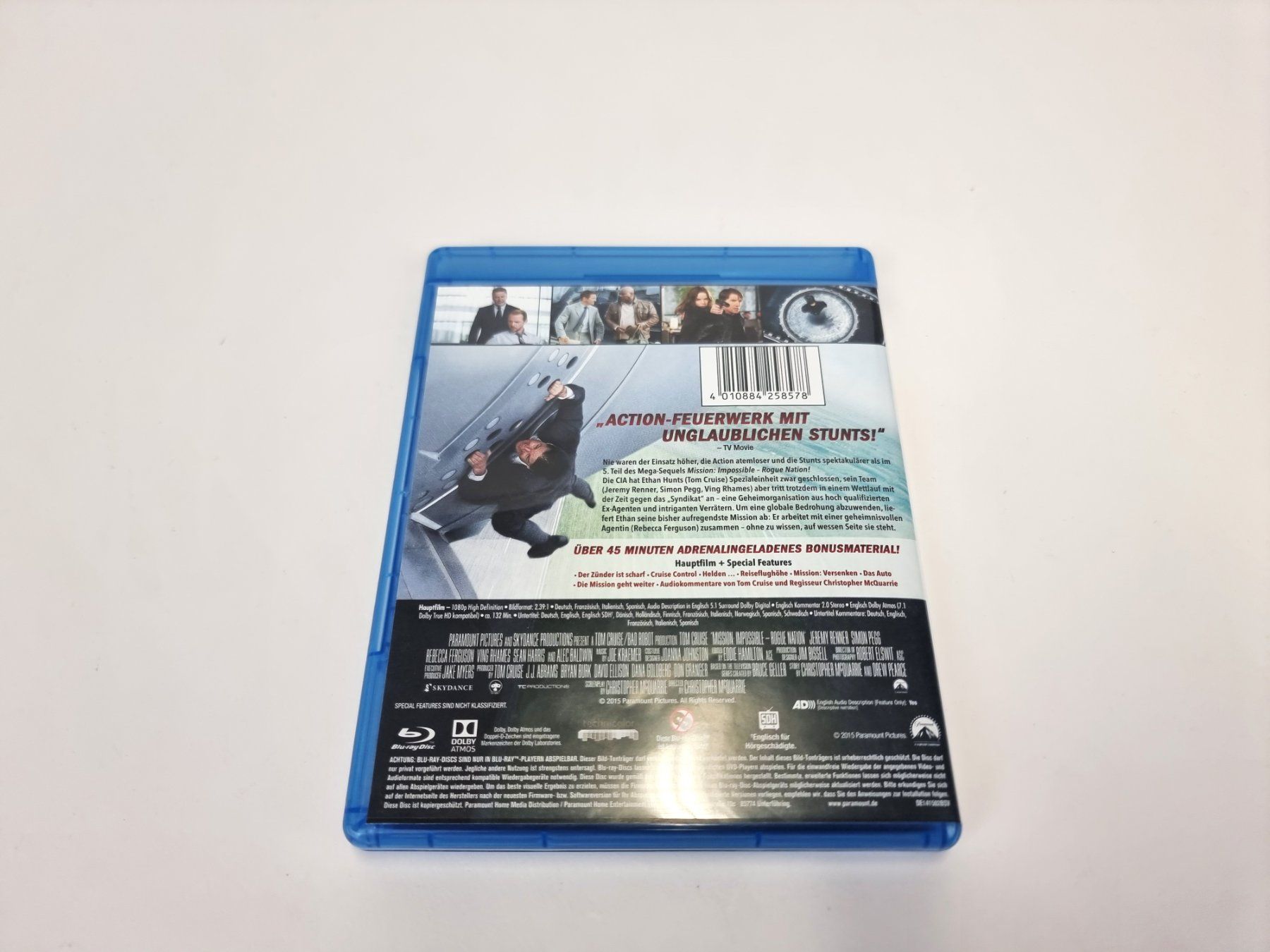 Tous les DVDs: Blu-ray Tom Cruise-Mission Impossible Rogue Nation – D'occasion à Urtenen-Schönbühl par Restwert_Schoenbuehl 3