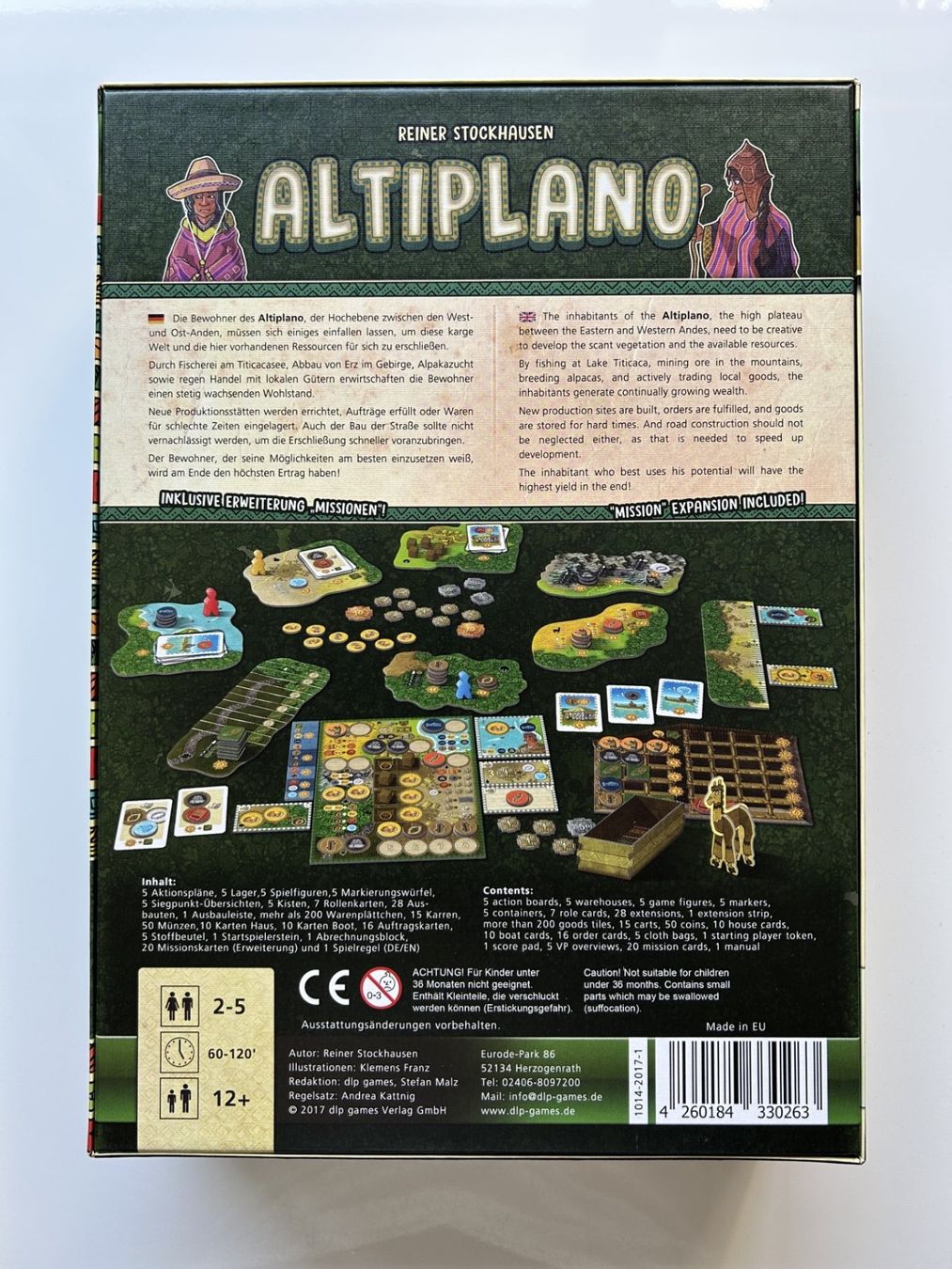 Spiele: Brettspiel "Altiplano" - dlp games – Neu (gemäss Beschreibung) aus Baar von WhatTheFunk01 1