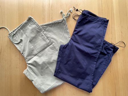 Lot de 2 pantalons parachute SHEIN, taille S, comme neufs