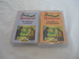 2x MC Kassetten Karussell - Der Wunschpunsch 2 + 3 Hörspiel
