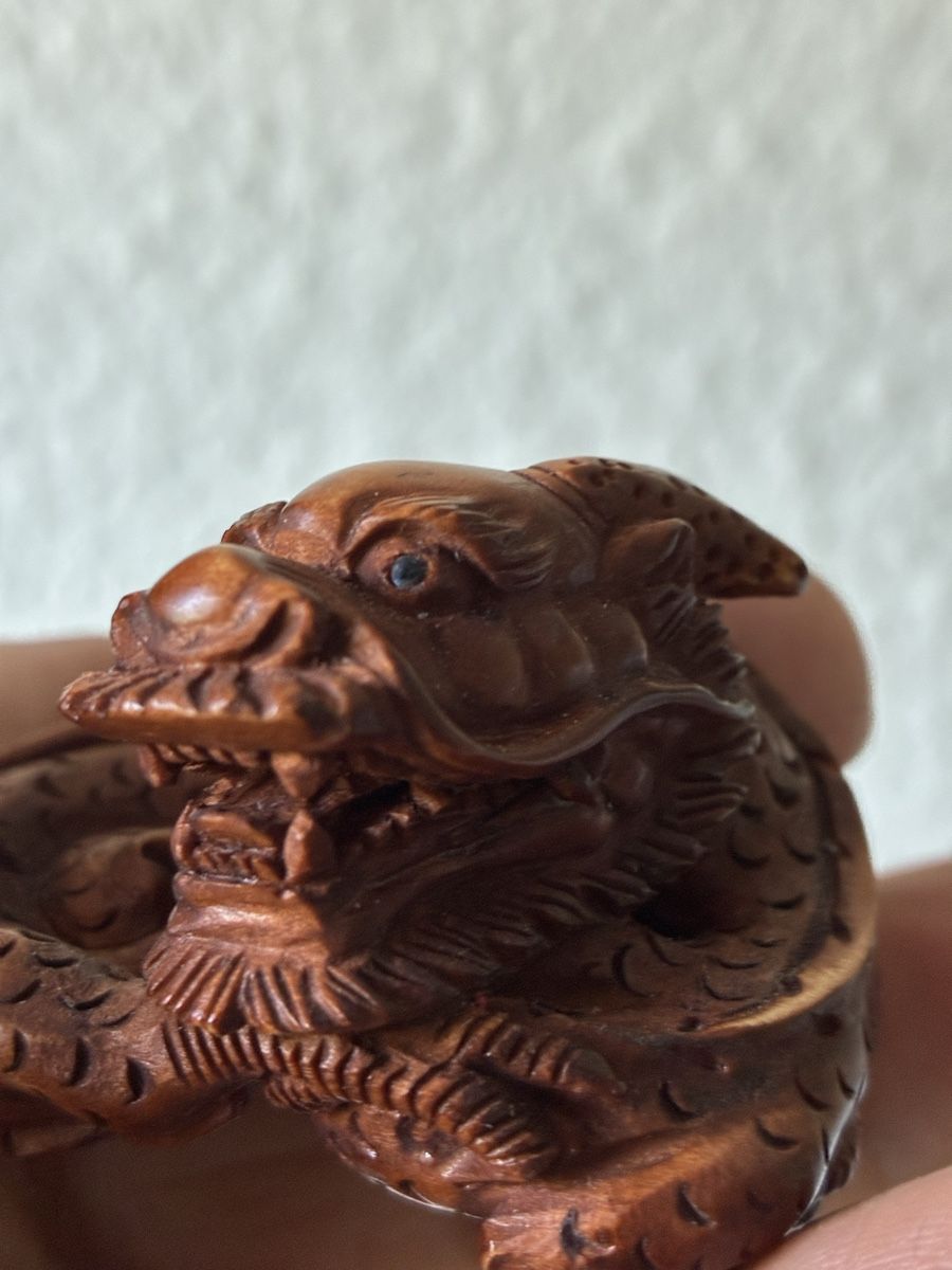 Statuette: Japon vintage netsuke objet traditionnel – Usato da St-Aubin-Sauges venduto da asianart 5