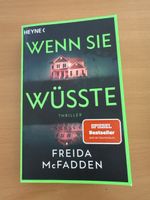 Buch "Wenn sie wüsste" Thriller Freida McFadden