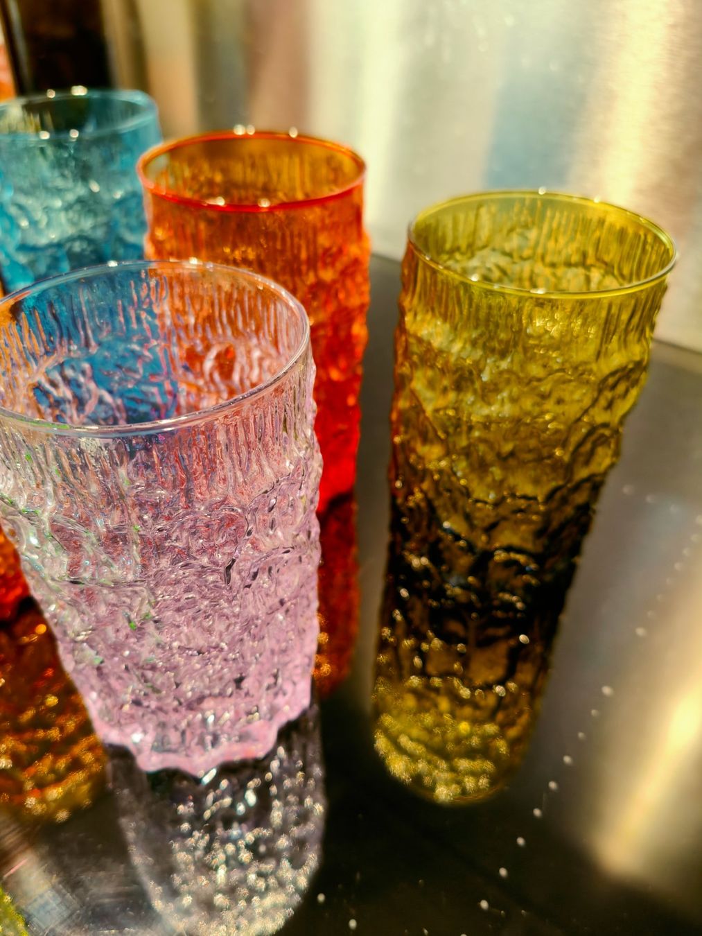 Bicchieri: 6 grands verres Geoffrey Baxter – Usato da Vernier venduto da Paco14 3