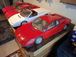4x Ferrari Testarossa Pocher 1/8 für Bastler