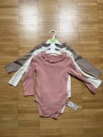 M&S Baby 3pk Long Sleeve Bodysuits - Size 2-3 Years