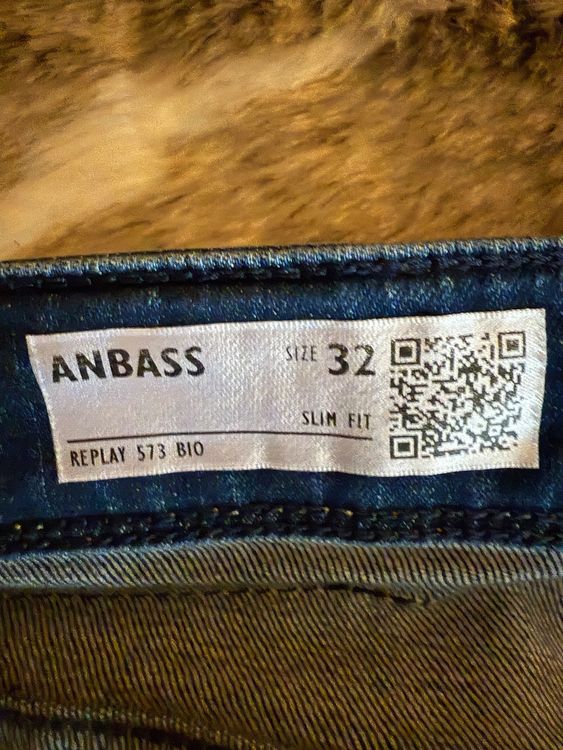Replay Jeans: Jeans Replay Anbass slim fit – Usato da Zürich venduto da ren_r2dj 1