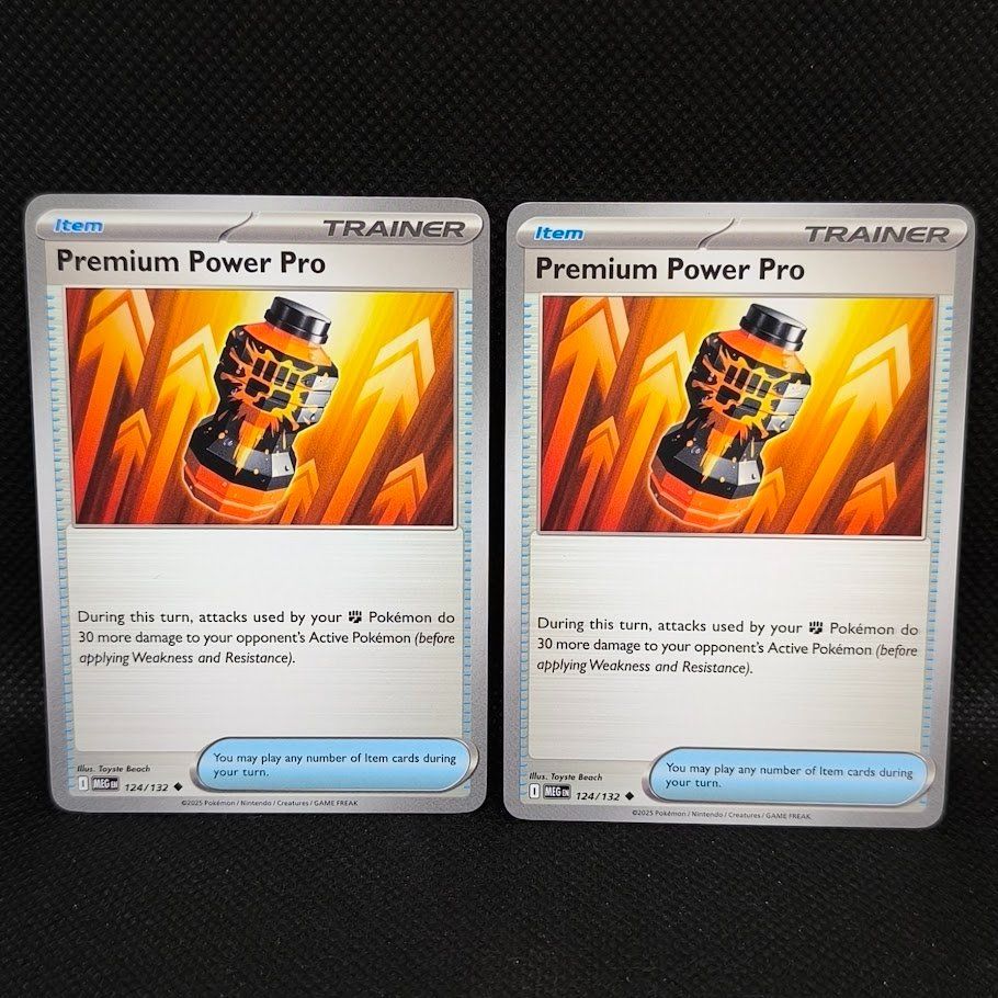 Pokémon Cartes à collectionner: 2 x Premium Power Pro - Mega Evolution - 124/132 - EN – D'occasion à Ballwil par Lutadorx