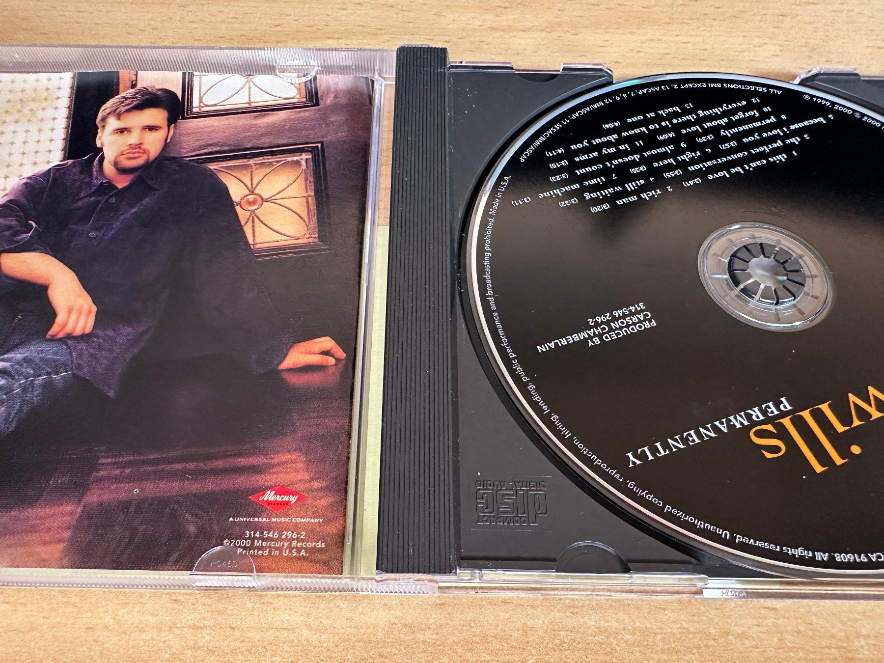 CD: Mark Wills – Permanently – Usato da Rikon im Tösstal venduto da Alpenmutz 2