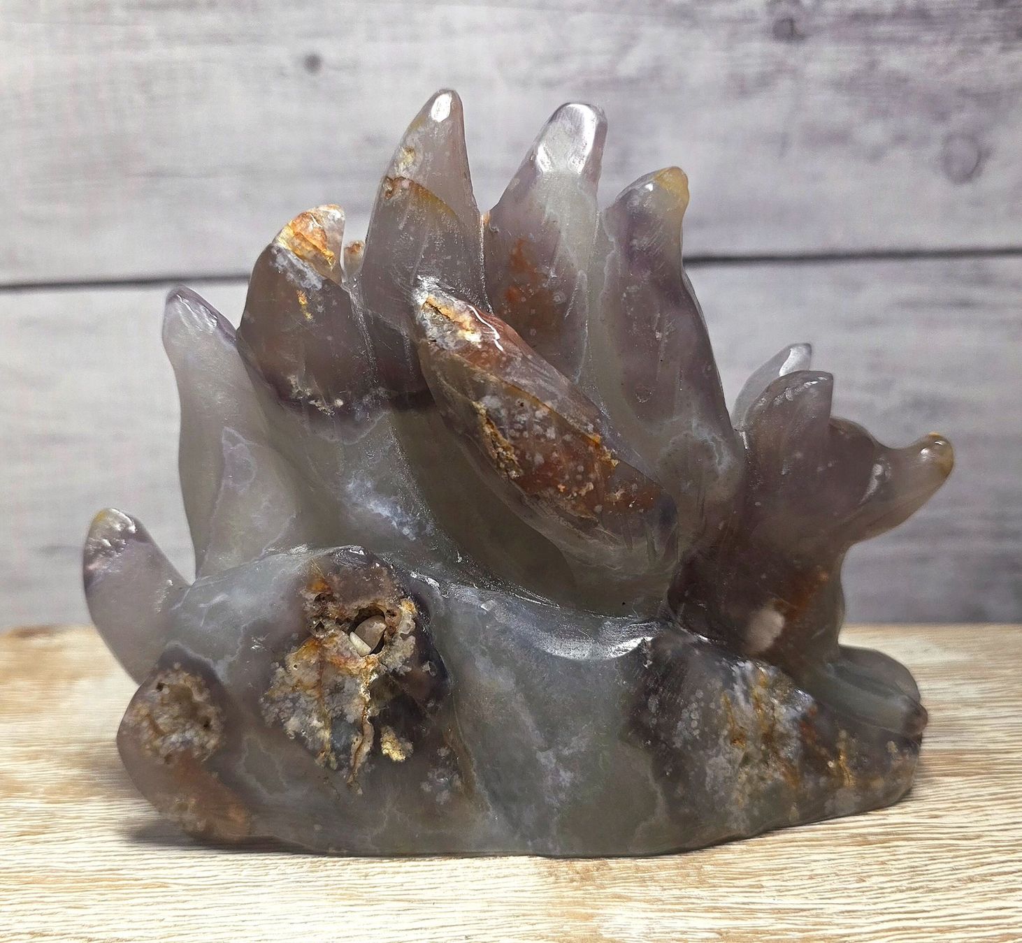 Minerali & Pietre curative: Achat Fuchs 1kg – Nuovo e nell'imballaggio originale da Matzingen venduto da Shay_Crystalz 2