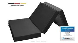 Faltbare Matratze 80x200x12cm Anthrazit