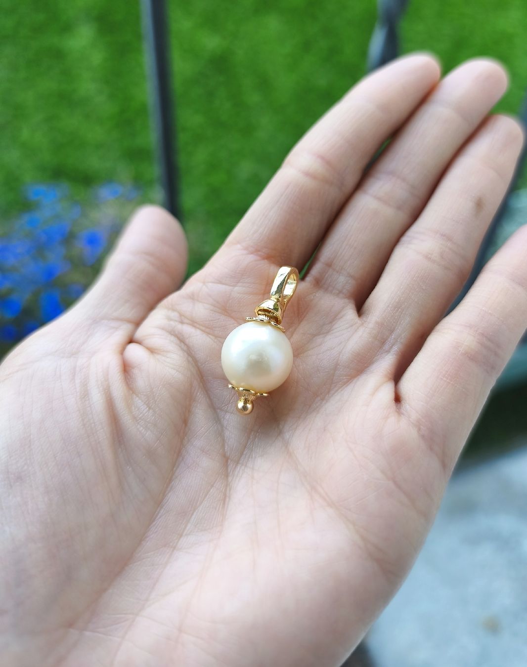 Catenine: Pendentif en perle d'eau douce  – Nuovo (secondo la descrizione) da Ursy venduto da tan_8qdl 3