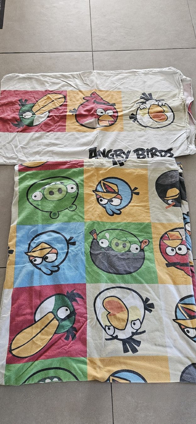 Biancheria da letto: Bettwäsche Angry Birds – Usato da Baden venduto da Boomer76