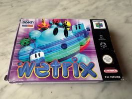 WETRIX SPIEL FÜR NINTENDO 64 IN ORIGINALSCHACHTEL
