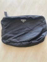 Prada Kosmetiktasche Nylon schwarz gebrauchter Zustand