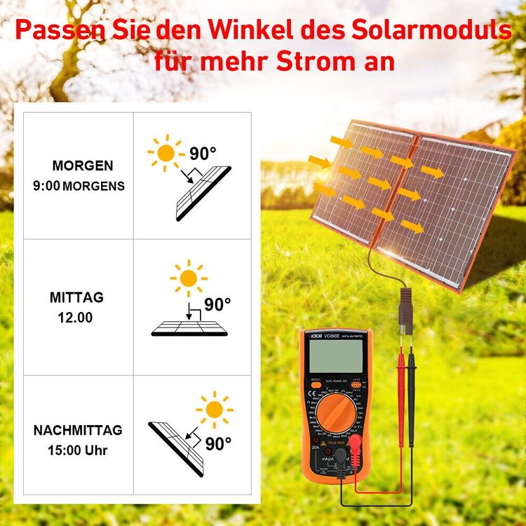 Dispositivi a energia solare: 200W Faltbares Solarpanel + 12V 20A Batterie Ladegerät – Nuovo e nell'imballaggio originale da Wallenwil venduto da toesstal-vertrieb 9