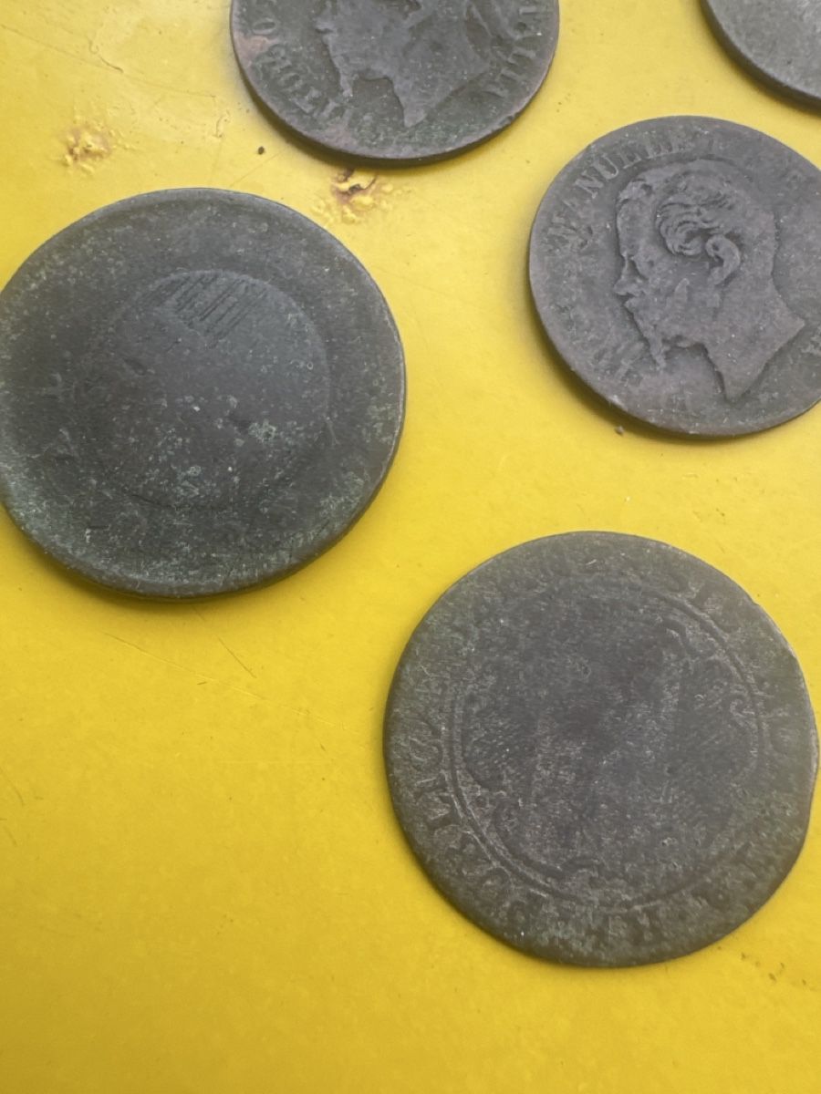 Tutti le monete: Collection 6 pieces monnaies anciennes état variable – Usato da Lausanne venduto da theodorbagwell 1