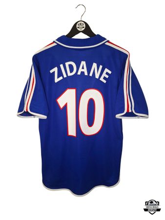 ZIDANE #10 Original France 2000-02 Home Trikot