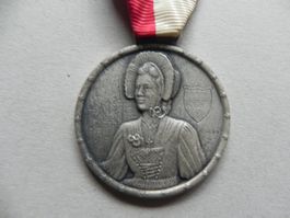 Medaille Schweiz Tracht Trachtenfest Fest Kanton Zug ZG 1966
