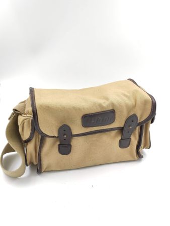Vintage Nikon Kameratasche Canvas Beige gut erhalten 