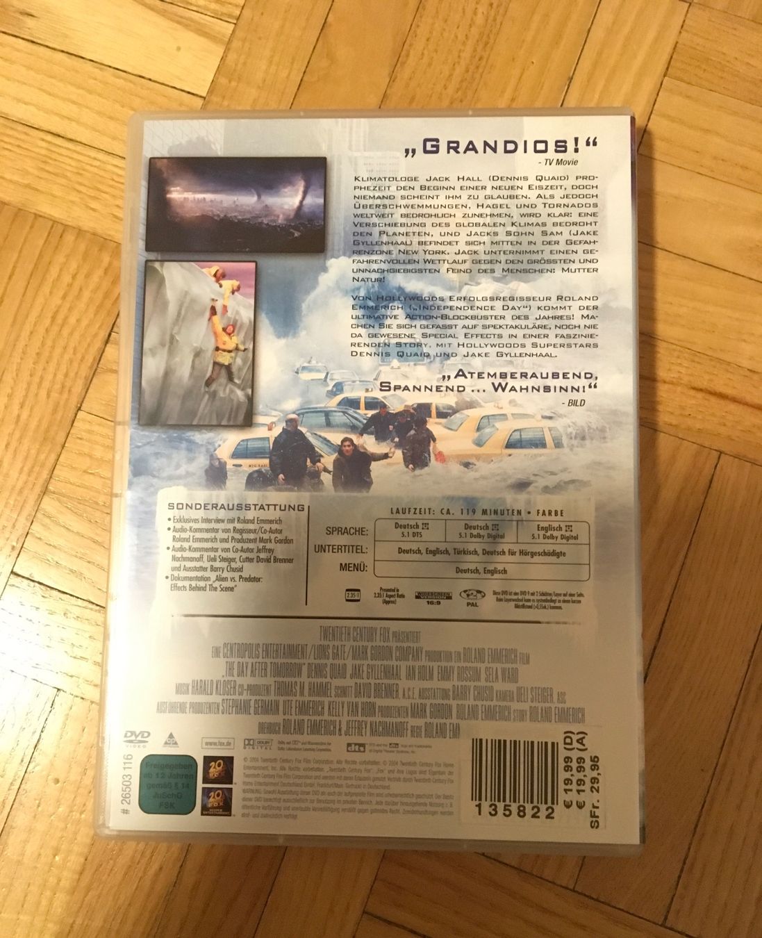 Tutti i DVDs: The Day After Tomorrow – Usato da Urdorf venduto da mat_8hvl 1