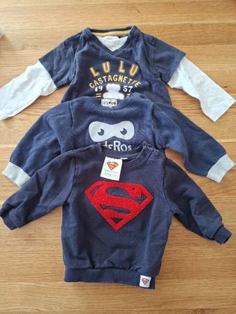 Lot de 3 pulls pour garçon, taille 6 mois (67/68)