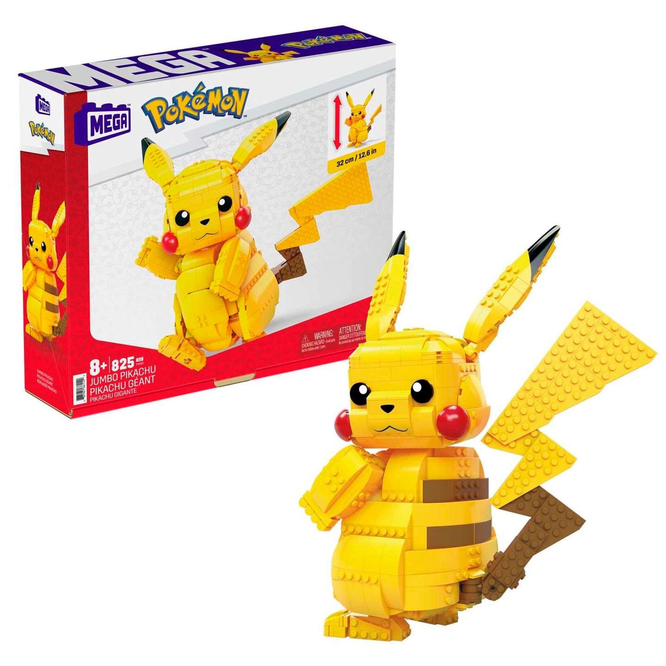 Mega Baukästen: Mega Construx Pokémon Jumbo Pikachu FVK81 – Neu und originalverpackt aus Basadingen von NekoBricks